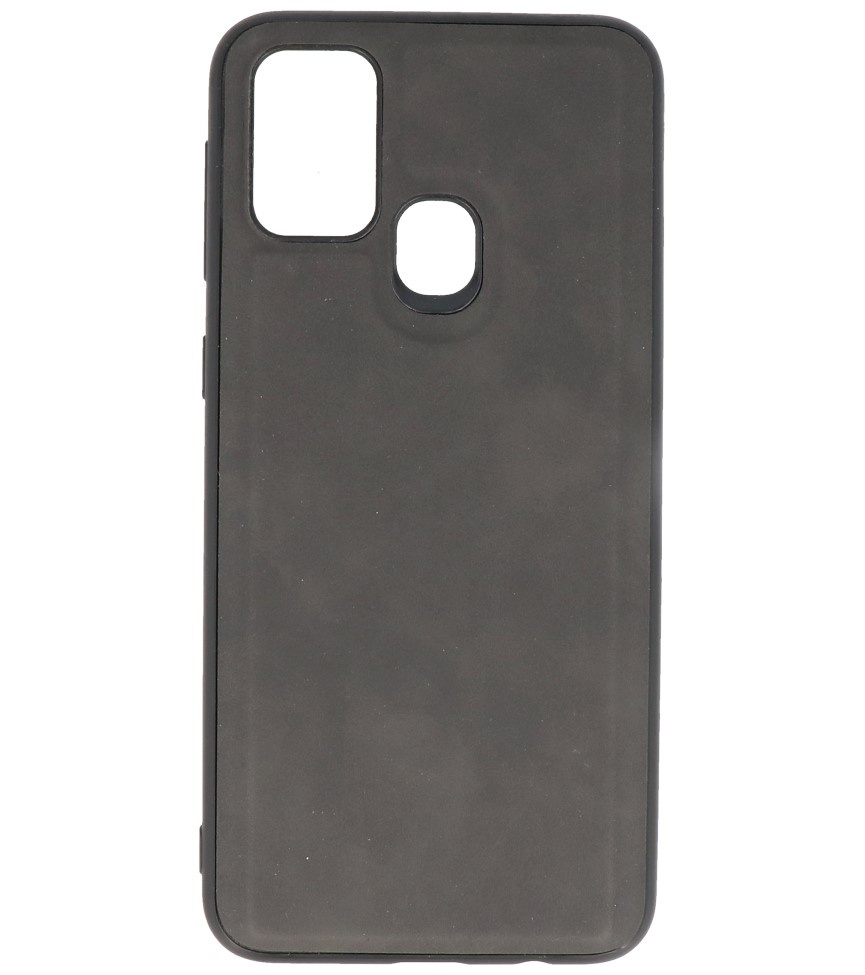 2 i 1 Bog Cover til Samsung Galaxy M31 Sort