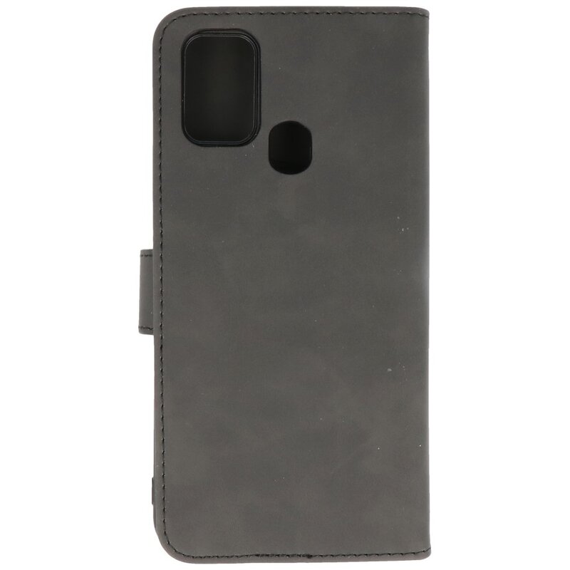 2 i 1 Bog Cover til Samsung Galaxy M31 Sort