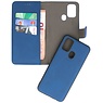 2 in 1 Book Case Cover for Samsung Galaxy M31 Navy