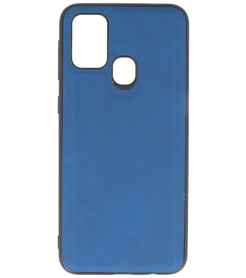 2 in 1 Book Case Cover für Samsung Galaxy M31 Navy