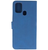 2 in 1 Book Case Cover for Samsung Galaxy M31 Navy