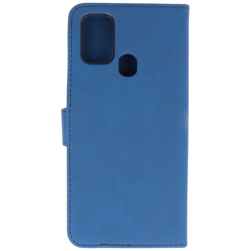 2 in 1 Book Case Cover for Samsung Galaxy M31 Navy