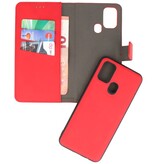 Étui livre 2 en 1 pour Samsung Galaxy M31 Rouge