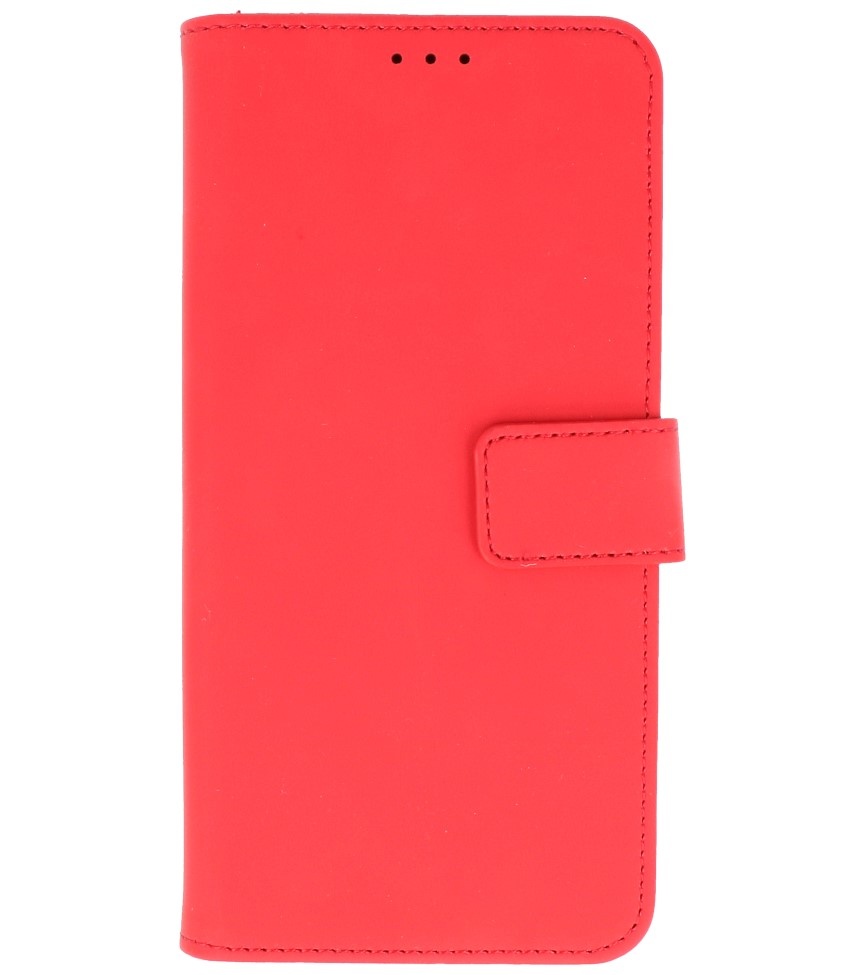 2 i 1 Bog Cover til Samsung Galaxy M31 Rød