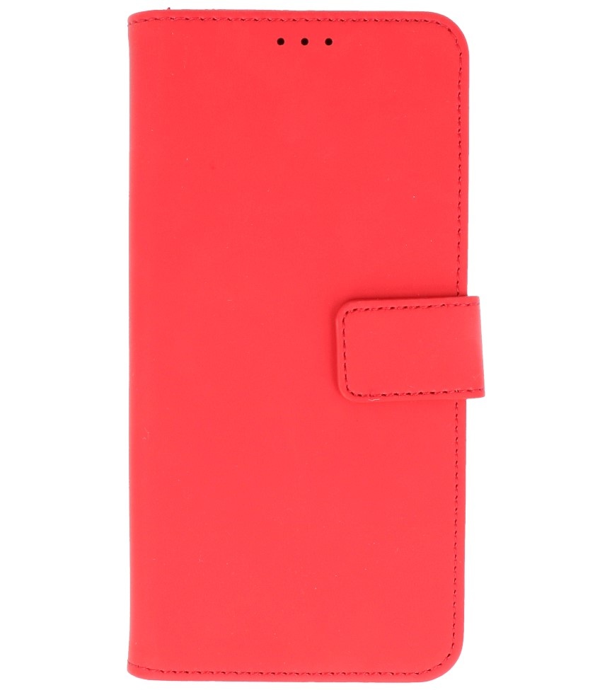 2 in 1 Book Case Cover for Samsung Galaxy M31 Red