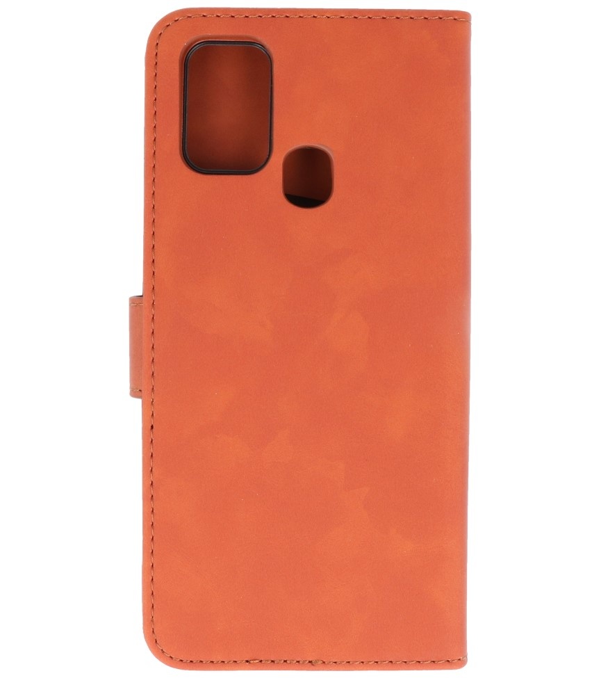 Funda Libro 2 en 1 para Samsung Galaxy M31 Marrón