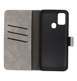 Étui Book Case 2 en 1 pour Samsung Galaxy M31 Gris