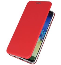 Slim Folio Cover til Samsung Galaxy A21s Rød