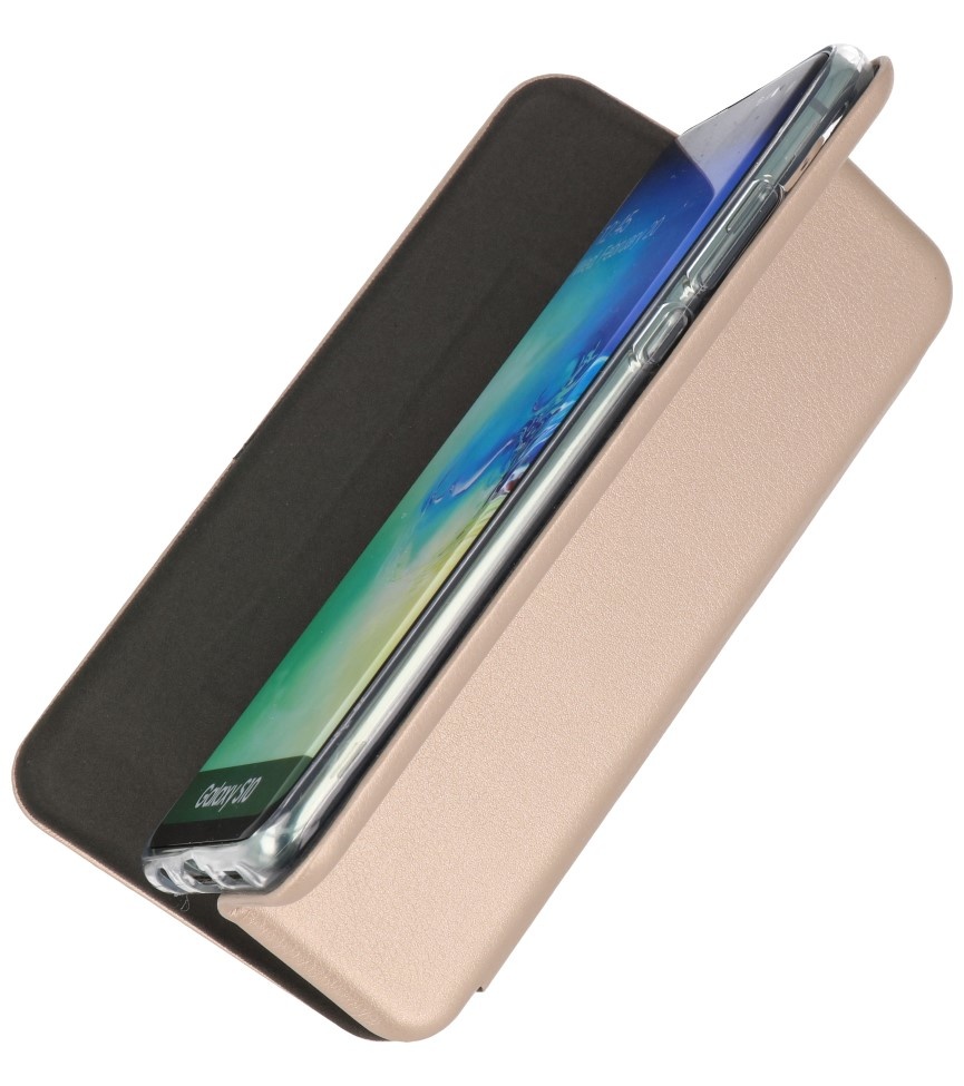 Slim Folio Case voor Samsung Galaxy A21s Goud