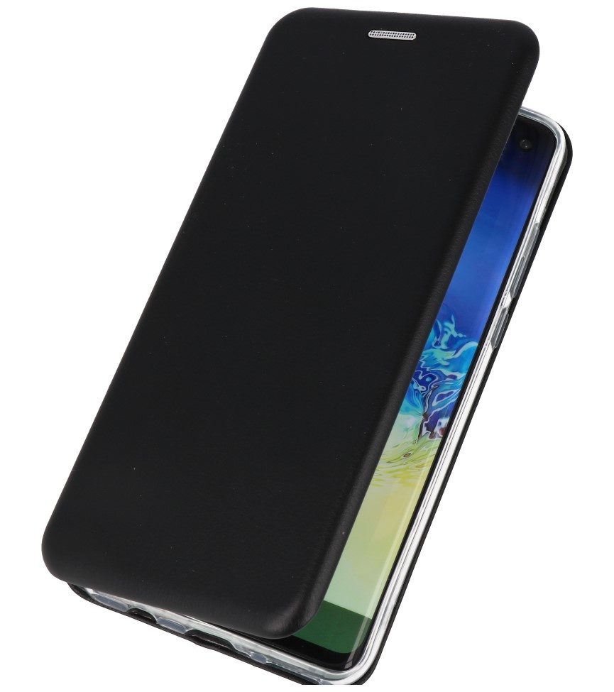Schlanke Folio Hülle für Samsung Galaxy A51 5G Schwarz