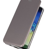 Schlanke Folio Hülle für Samsung Galaxy A71 5G Grau