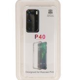 Stødsikker TPU taske til Huawei P40 Transparent