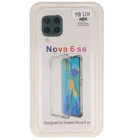 Carcasa de TPU a prueba de golpes para Huawei P40 Lite Transparente