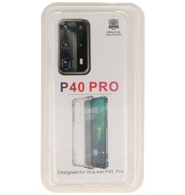 Carcasa de TPU a prueba de golpes para Huawei P40 Pro Transparente