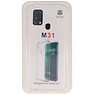 Custodia in TPU antiurto per Samsung Galaxy M31 trasparente