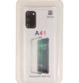 Carcasa de TPU a prueba de golpes para Samsung Galaxy A41 Transparente