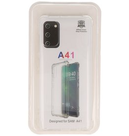 Coque en TPU antichoc pour Samsung Galaxy A41 Transparent