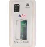 Shockproof TPU case for Samsung Galaxy A31 Transparent