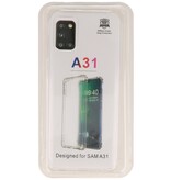 Shockproof TPU case for Samsung Galaxy A31 Transparent