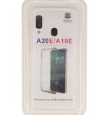 Stoßfeste TPU-Hülle für Samsung Galaxy A20e Transparent