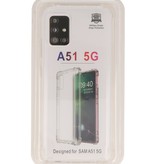 Coque en TPU antichoc pour Samsung Galaxy A51 5G Transparent