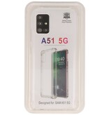 Stoßfeste TPU-Hülle für Samsung Galaxy A51 5G Transparent