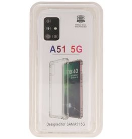 Coque en TPU antichoc pour Samsung Galaxy A51 5G Transparent