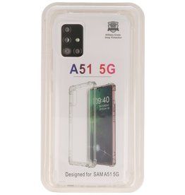 Stoßfeste TPU-Hülle für Samsung Galaxy A51 5G Transparent