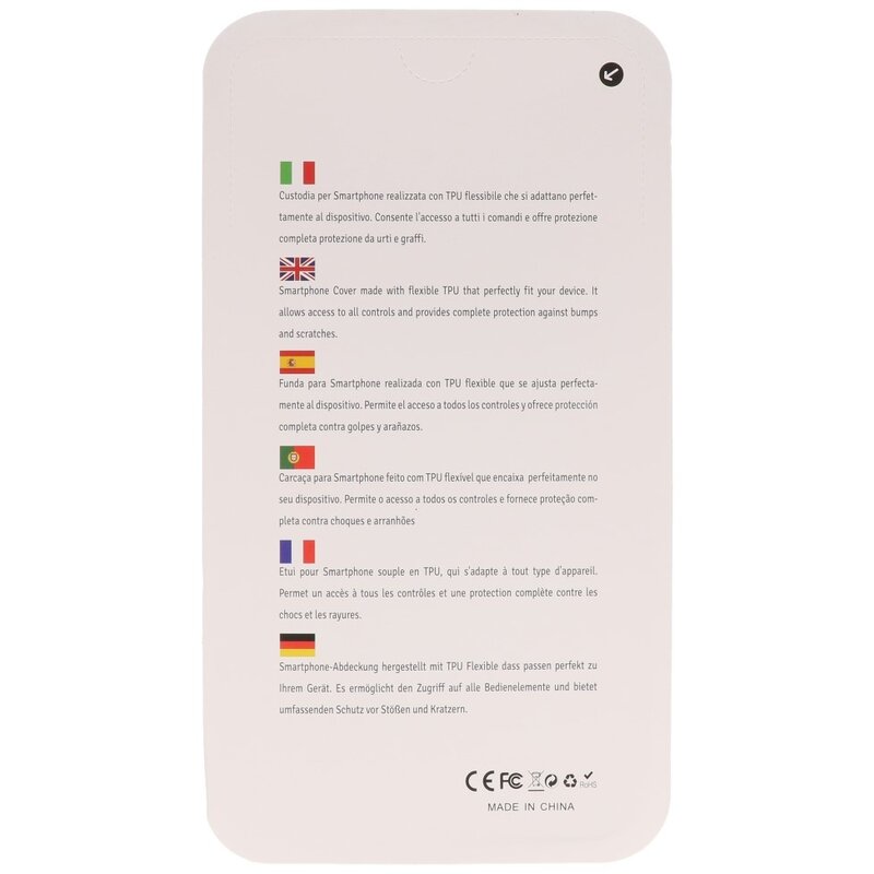 Shockproof TPU case for Samsung Galaxy A51 5G Transparent