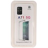 Carcasa de TPU a prueba de golpes para Samsung Galaxy A71 5G Transparente
