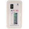 Shockproof TPU case for Samsung Galaxy A71 5G Transparent