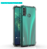 Carcasa de TPU a prueba de golpes para Huawei P Smart 2020 Transparente