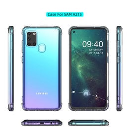 Shockproof TPU case for Samsung Galaxy A21s Transparent