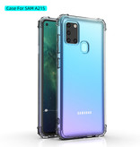 Custodia in TPU antiurto per Samsung Galaxy A21s Trasparente