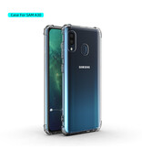 Shockproof TPU case for Samsung Galaxy A20 Transparent