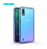 Stødfast transparent TPU taske til Samsung Galaxy A01