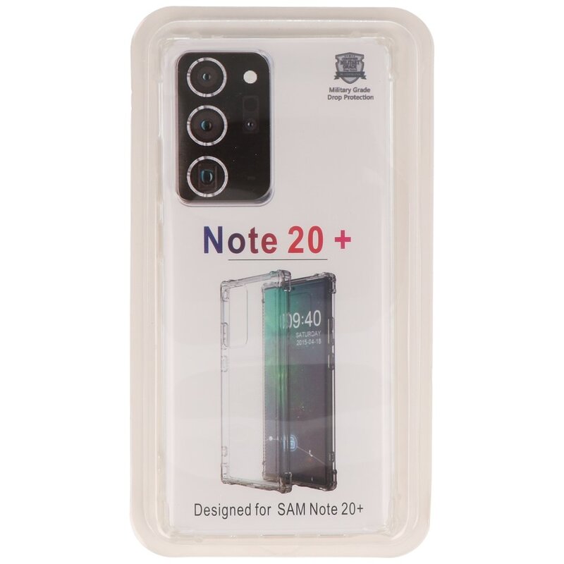 Carcasa de TPU transparente a prueba de golpes para Samsung Galaxy S20 Ultra