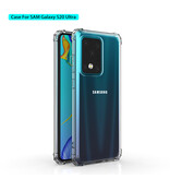 Carcasa de TPU transparente a prueba de golpes para Samsung Galaxy S20 Ultra