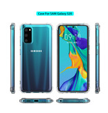 Schokbestendig transparant TPU hoesje voor Samsung Galaxy S20