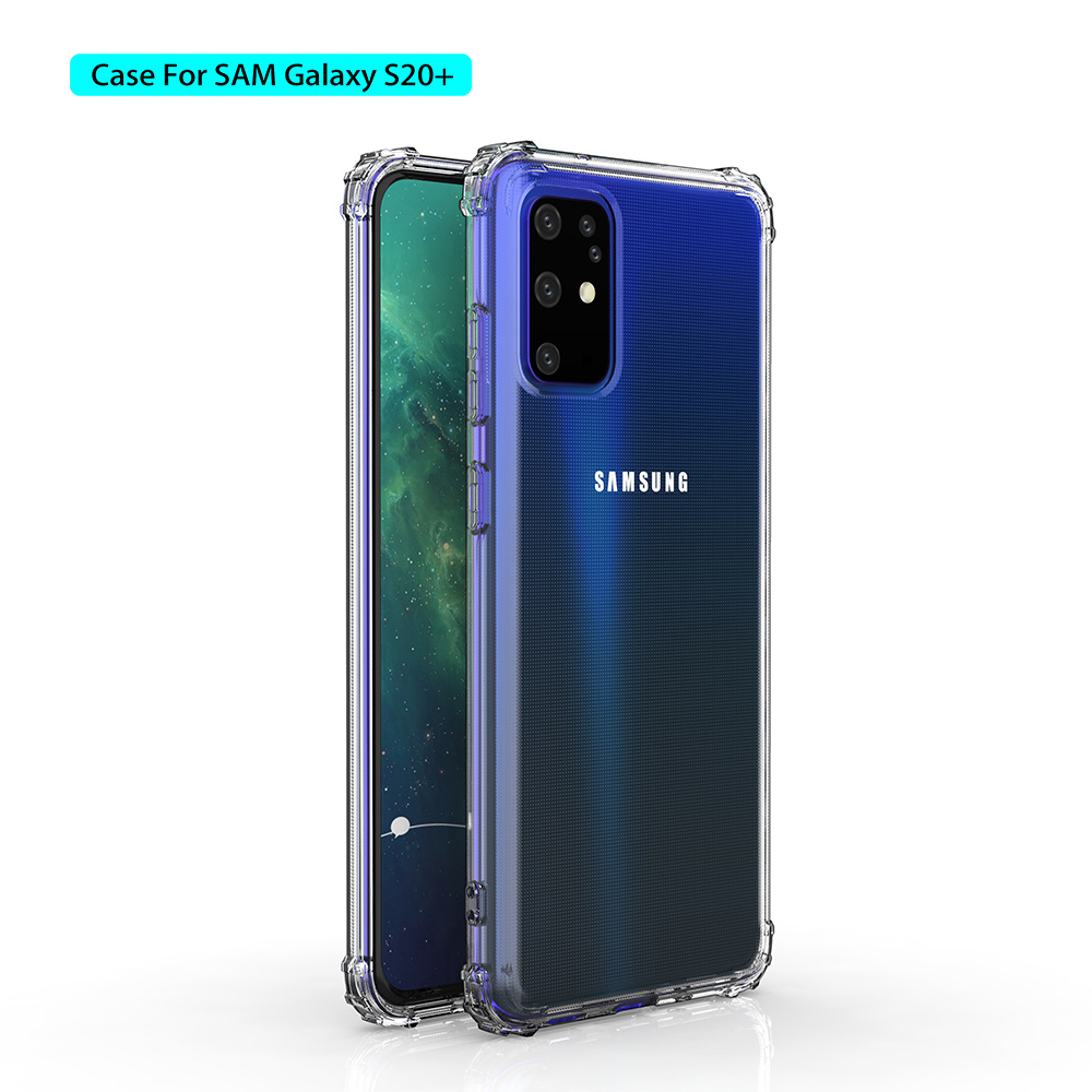 Coque TPU transparente antichoc pour Samsung Galaxy S20 Plus