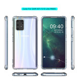 Shockproof transparent TPU case for Samsung Galaxy S10 Lite