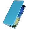 Schlanke Folio Hülle für Samsung Galaxy M21 Blau