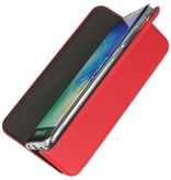 Coque Slim Folio pour Samsung Galaxy M21 Rouge