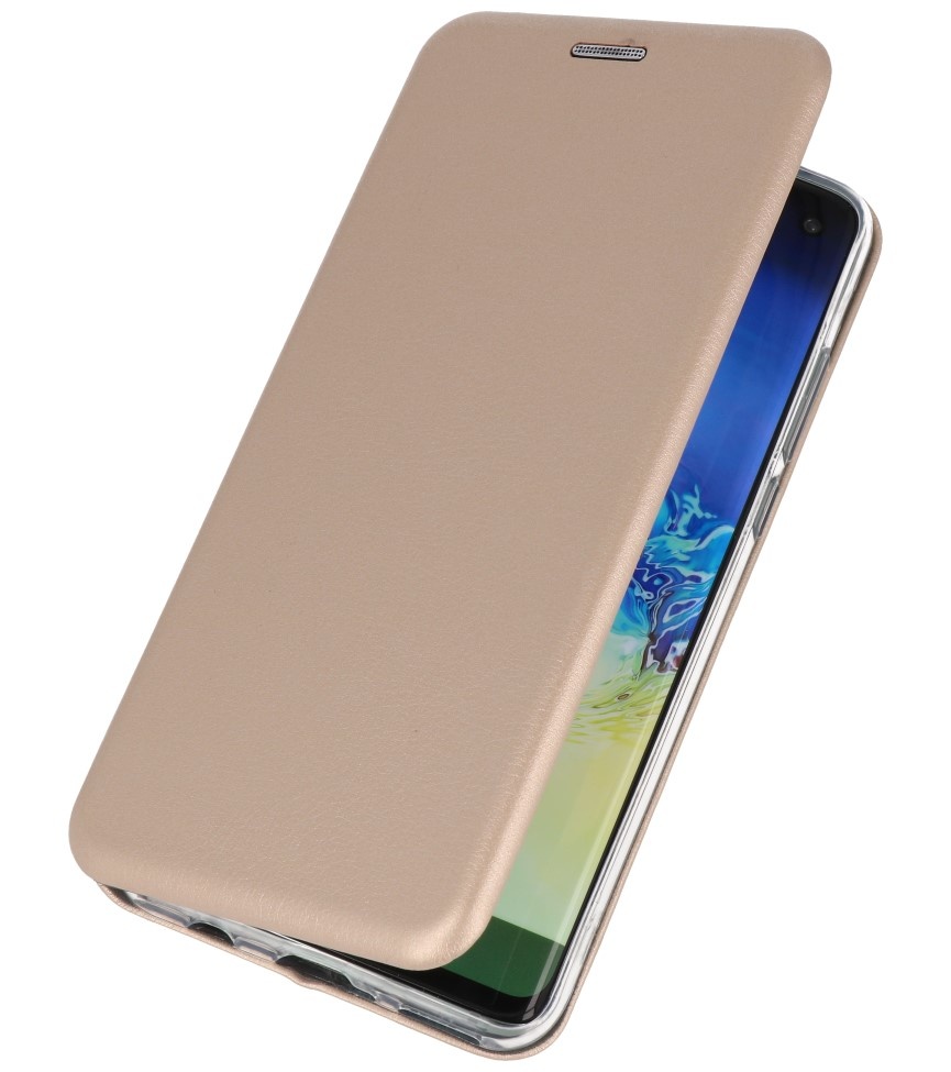 Slim Folio Case voor Samsung Galaxy M31 Goud
