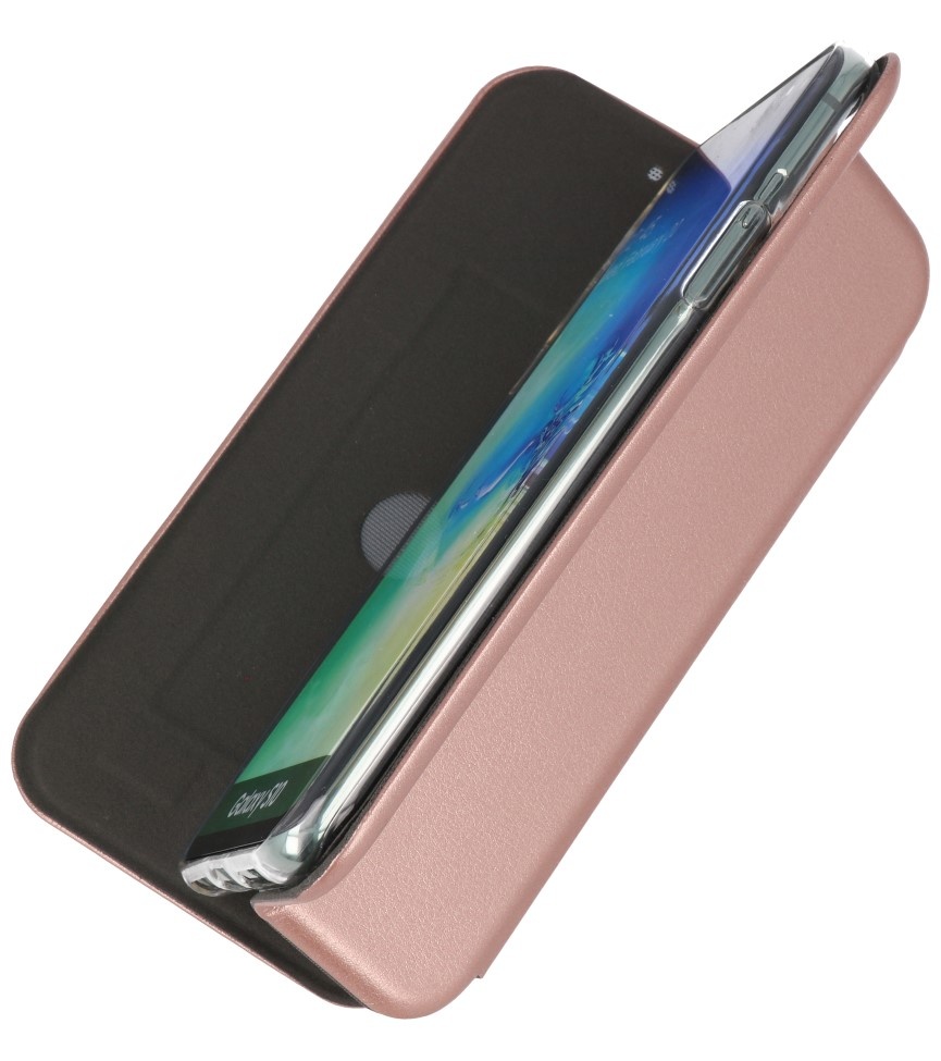 Coque Slim Folio pour Samsung Galaxy M31 Rose