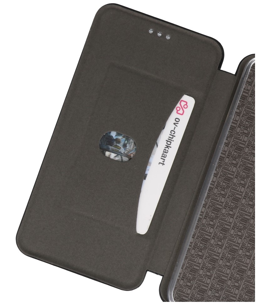 Custodia sottile Folio per Huawei P40 nera