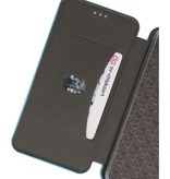 Schlanke Folio Hülle für Huawei P40 Blau