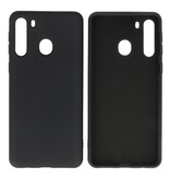 Custodia in TPU colore moda per Samsung Galaxy A21 nera