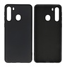 Estuche de TPU en color de moda Samsung Galaxy A21 Negro