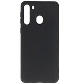Custodia in TPU colore moda per Samsung Galaxy A21 nera